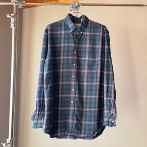 Vintage LL Bean Botton Down Plaid